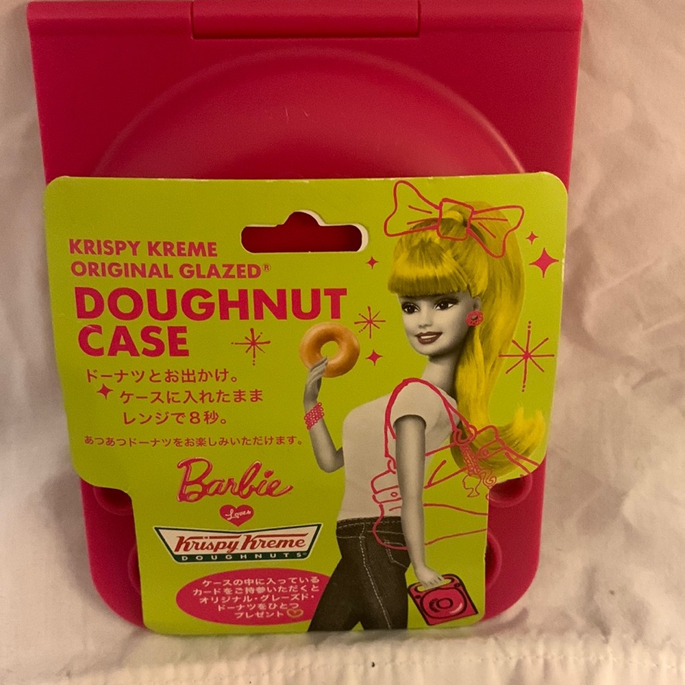 Krispy kreme Barbie doughnut case 🍩